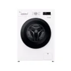 Lavadora blanca LG 9KG, A, 1400RPM, medidas 85x60x49cm