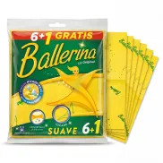 Bayeta Amarilla Ballerina Original - Pack 6+1 Alta Absorción