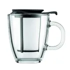 Set Bodum Yo-Yo: Tetera Individual y Taza de Cristal