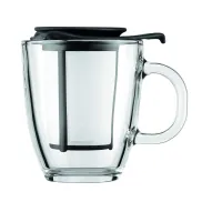 Set Bodum Yo-Yo: Tetera Individual y Taza de Cristal