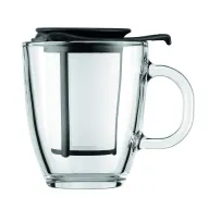 Set Bodum Yo-Yo: Tetera Individual y Taza de Cristal