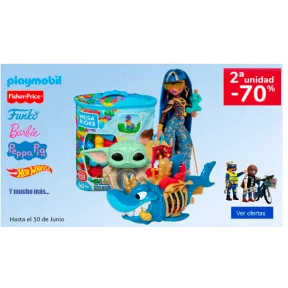 70% en Funko, Playmobil, Hot Wheels y más en Carrefour