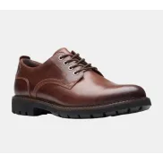 Derbies Batcombe Tie de piel marrón - CLARKS