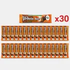 30 barritas de 25g con relleno de cacahuete proteicas