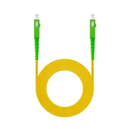 Cable Monomodo SCAPC a SCAPC 20m LSZH Amarillo para Router