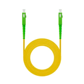 Cable Monomodo SCAPC a SCAPC 20m LSZH Amarillo para Router