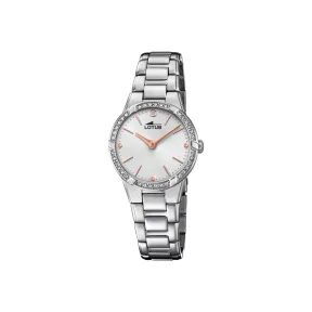 Reloj de Acero Inoxidable Analógico para Mujer LOTUS