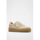 Zapatillas Mayhill de piel con plataforma - Clarks Beige