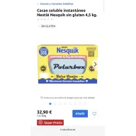 Regalo de Polarbox al adquirir 4,5kg de Nesquik