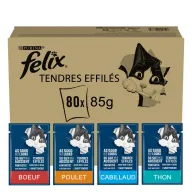Selección de Sabores en Gelatina Felix Fantastic 80x85 g