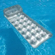 Colchoneta de Piscina Intex con Almohada y 18 Vasos, 188x71 cm
