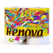 Papel de Cocina XXL Reciclable Renova Green, 2 Rollos