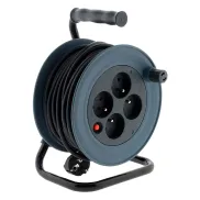 Carrete doméstico gris 15m 3G1 mm² - Zenitech