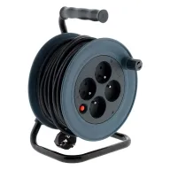 Carrete doméstico gris 15m 3G1 mm² - Zenitech