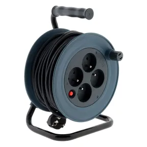 Carrete doméstico gris 15m 3G1 mm² - Zenitech