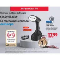 Cepillo de vapor SILVERCREST 1300 W para alisar y planchar