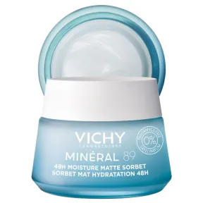 Crema Mate Vichy Minéral 89 para Pieles Grasas 50 ml