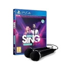 Let's Sing 2023 PS4 + 2 Micrófonos y Canciones Españolas