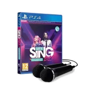 Let's Sing 2023 PS4 + 2 Micrófonos y Canciones Españolas