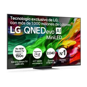 Smart TV LG 65QNED86A6A 65" 4K MiniLED con IVA Devolutivo
