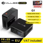 Mini PC MLLSE G1 con Ryzen5, 16GB, 512GB SSD, Win11 Pro