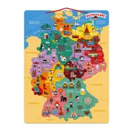 Puzle Magnético de Alemania - Juego Educativo de Geografía