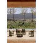 Sophie: conjunto de jardín con sofá, sillones y mesas de centro