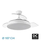 Ventilador Escorpión con Luz Fabrilamp 59W Blanco Silencioso