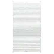 Persianas plisadas blancas 90 x 210 cm con montaje fácil