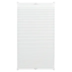Persianas plisadas blancas 90 x 210 cm con montaje fácil
