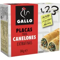 Placas Extrafinas para Canelones RÁPIDO Y FÁCIL - GALLO