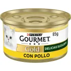 Comida Húmeda para Gato con Pollo, Purina Gourmet Gold