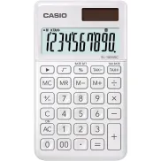 Calculadora Casio SL-1000SC Blanca de Bolsillo