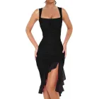 Últimas Unidades: Vestido de Verano Sin Mangas con Volante