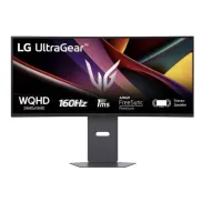 Monitor curvo LG UltraGear 34" 21:9 WQHD 160Hz regulable.