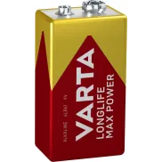 Pila Alcalina 9V VARTA Longlife para Detectores de Humo