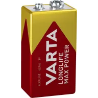 Pila Alcalina 9V VARTA Longlife para Detectores de Humo