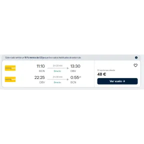 Vuelos directos de Barcelona a Dubrovnik en septiembre