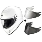 Pack Blanco Scorpion Covert FX con Pantalla Fotocromática