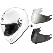 Pack Blanco Scorpion Covert FX con Pantalla Fotocromática