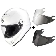 Pack Blanco Scorpion Covert FX con Pantalla Fotocromática