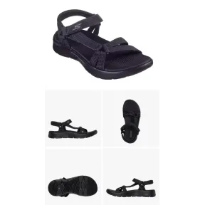 Sandalias Negras Skechers Go Walk Flex