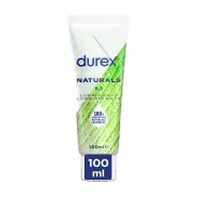 Lubricante Durex Naturals H2O 100% Natural sin Fragancia