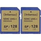 Paquete de 2 Tarjetas de Memoria SDXC 128 GB UHS-I