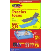 Colchoneta FACTORI de tumbona en LIDL.
