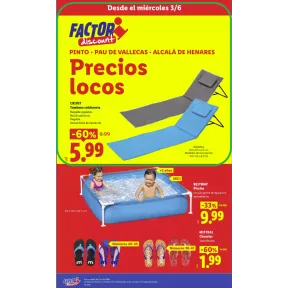 Colchoneta FACTORI de tumbona en LIDL.