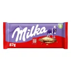 Tableta de Chocolate con Leche de los Alpes Milka LU