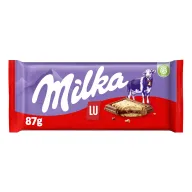 Tableta de Chocolate con Leche de los Alpes Milka LU