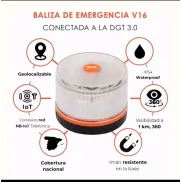 Baliza DGT V16 Homologada con Geolocalizador Extrastar