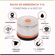 Baliza DGT V16 Homologada con Geolocalizador Extrastar